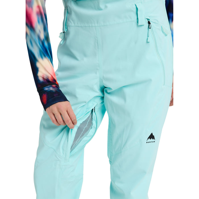 Burton Reserve 2L Stretch Slim Short Pants - Women's Light Teal
