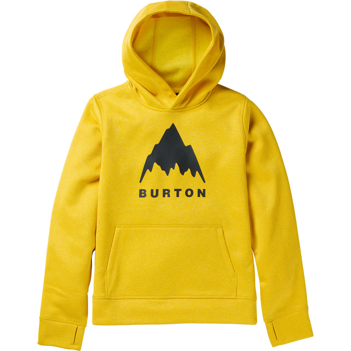 Burton Oak Pullover Hoodie - Kids' Goldenrod Heather