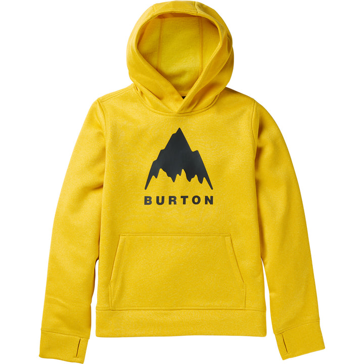 Burton Oak Pullover Hoodie - Kids' Goldenrod Heather