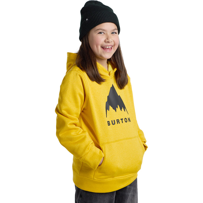 Burton Oak Pullover Hoodie - Kids' Goldenrod Heather