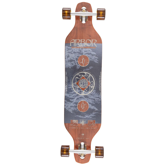 Arbor Journey Evergreen Axis 40 Longboard Complete