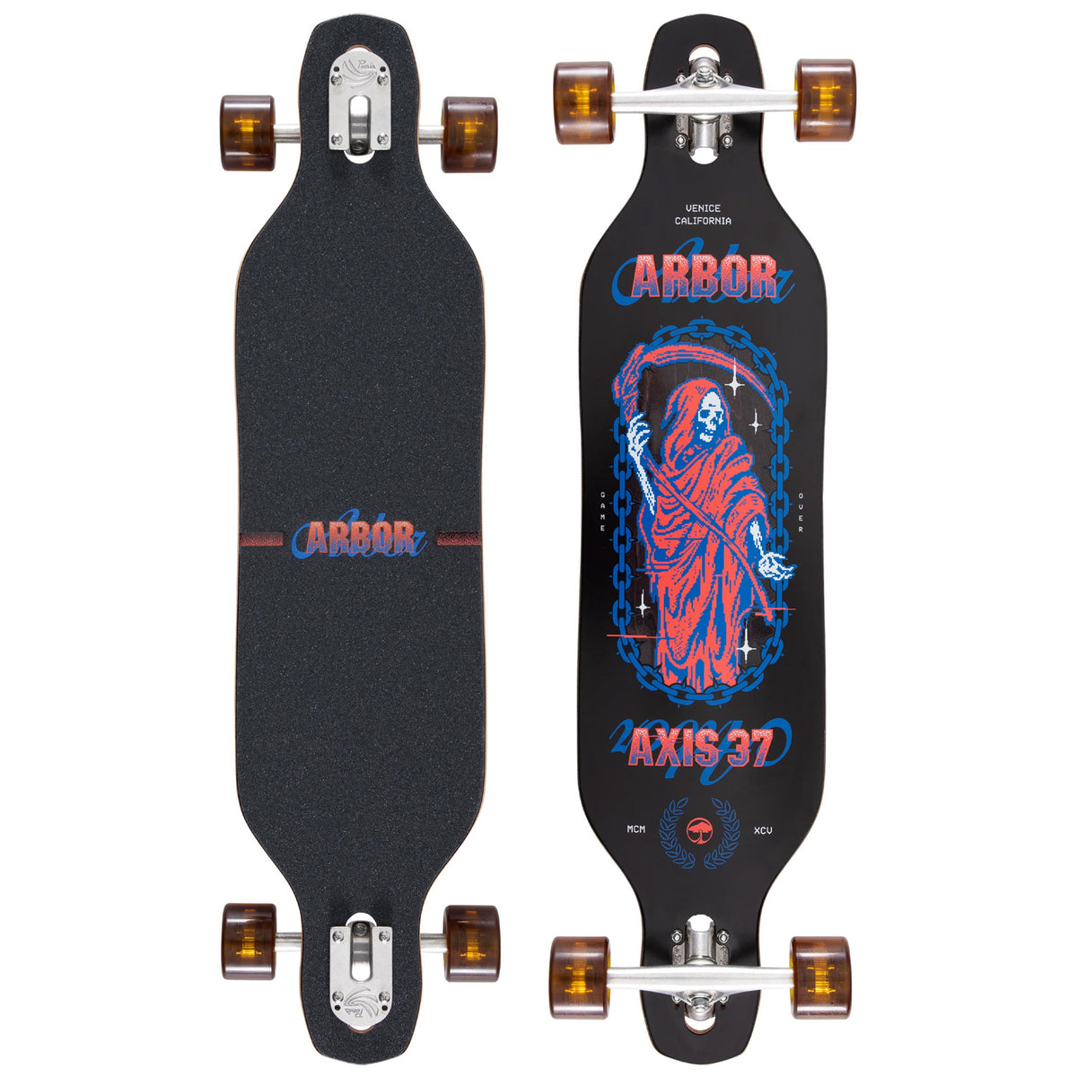 Arbor Journey Reaper Axis 37 Longboard Complete