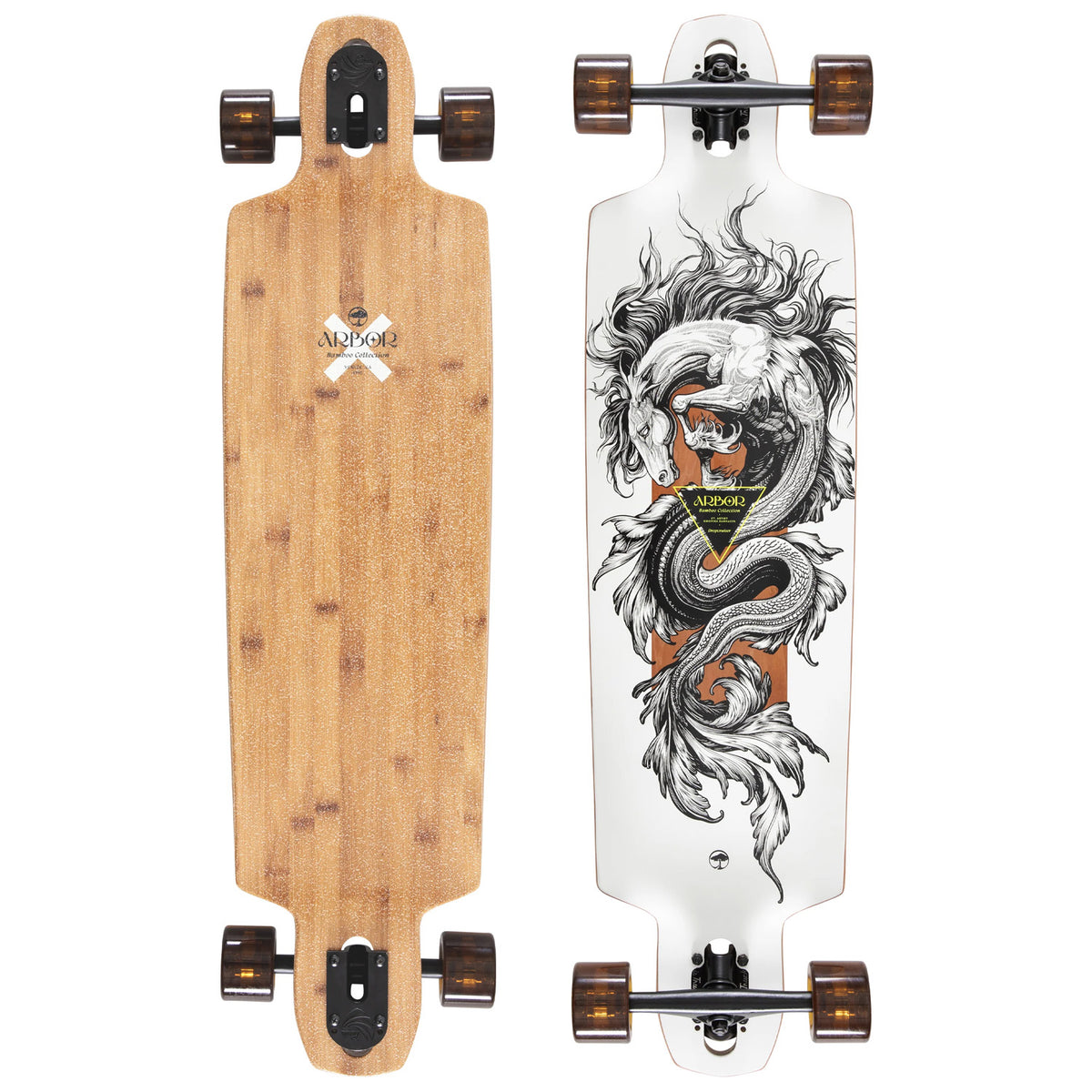 Arbor Bamboo Dropcruiser K Darmaeva Longboard Complete