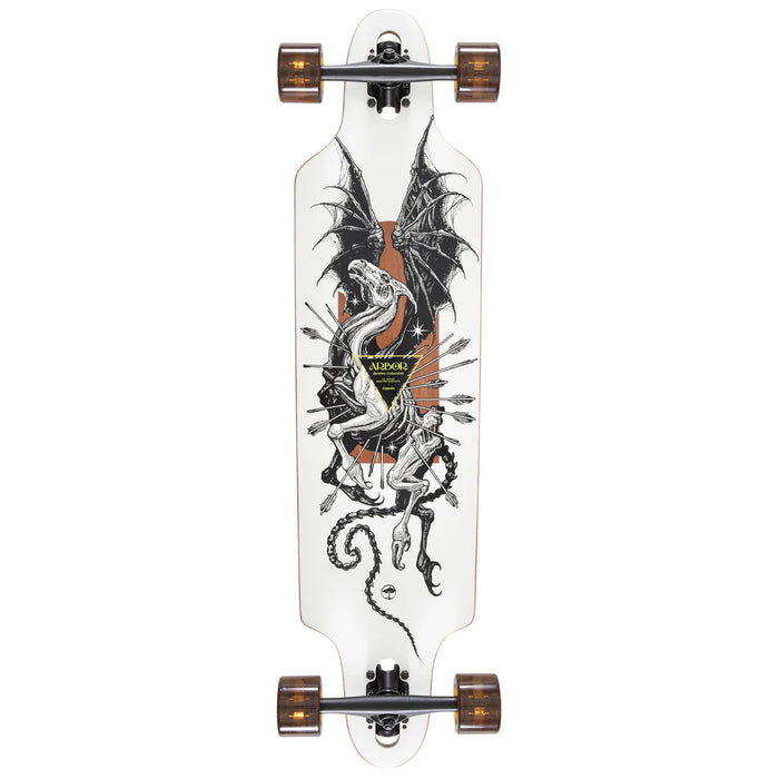 Arbor Bamboo Zeppelin 36 K Darmaeva Longboard Complete