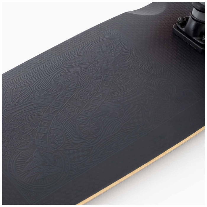 Landyachtz Dinghy Coffin Stealth Card Cruiser Complete