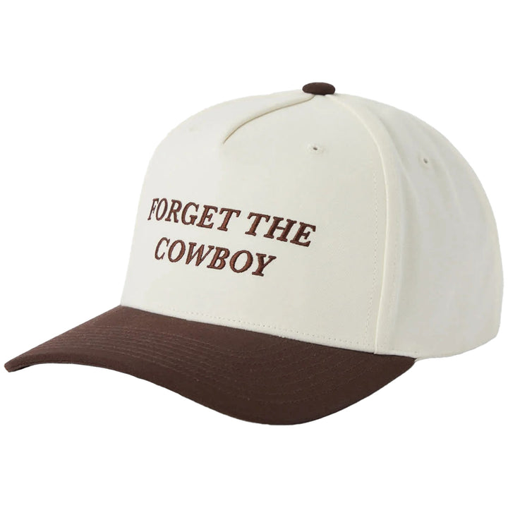 Brixton Forget The Cowboy NetPlus Snapback Chocolate/Off White