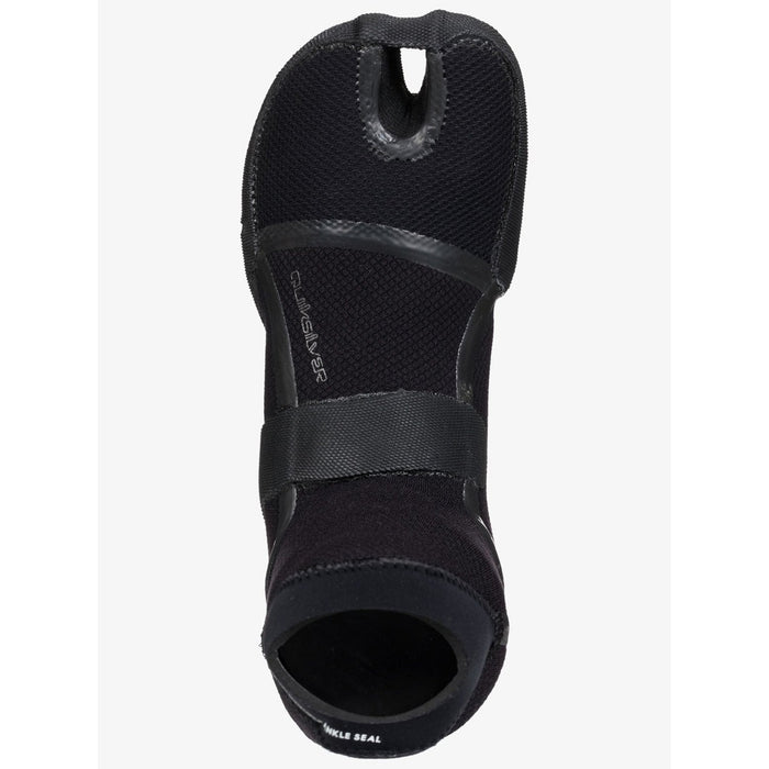 Quiksilver 3mm Marathon Sessions Split Toe Wetsuit Boots Black