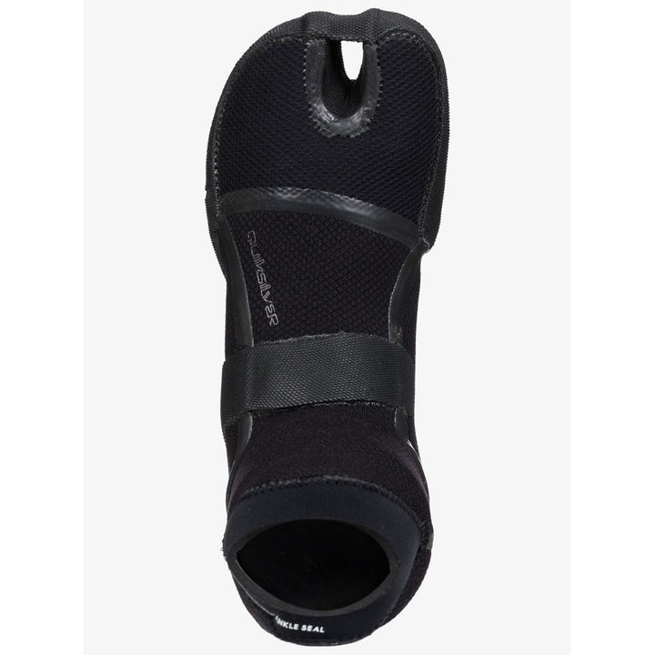 Quiksilver 3mm Marathon Sessions Split Toe Wetsuit Boots Black