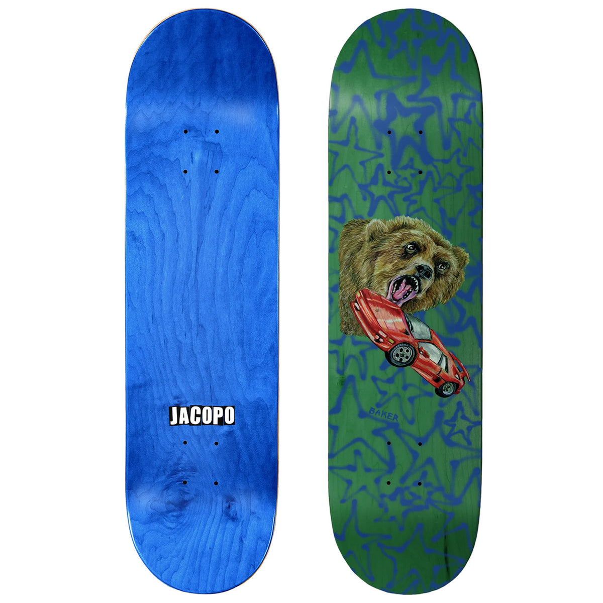 Baker JC Rocket Science Twin 8.38 Skateboard Deck