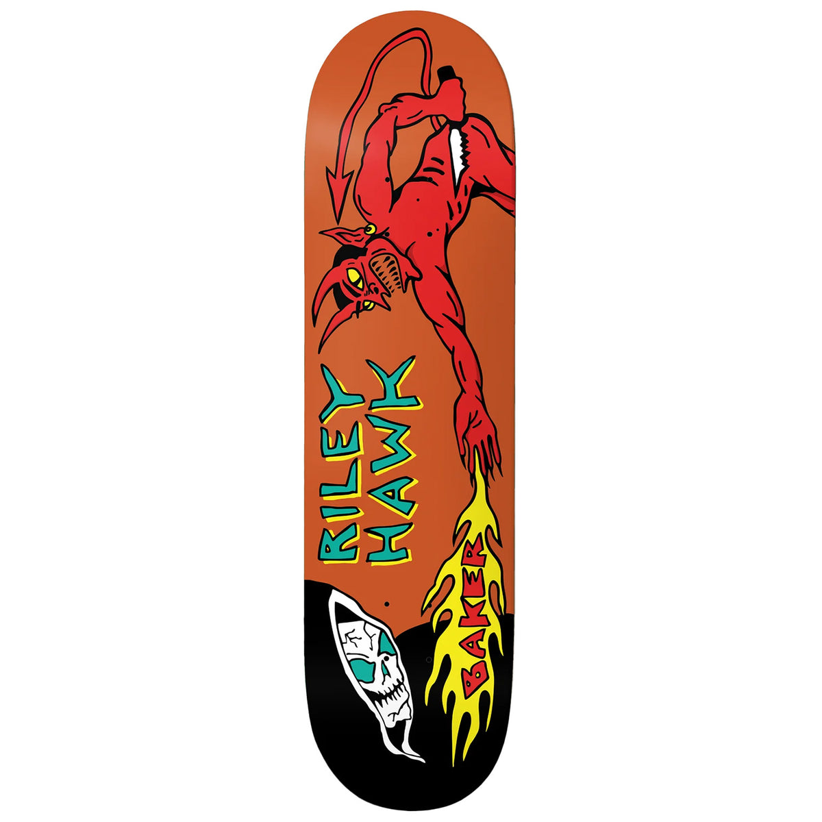 Baker RH Evil Vs. Evil 8.5 Skateboard Deck