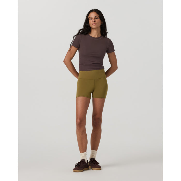 Vuori Pose Fitted T-Shirt - Women's French Roast