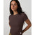 Vuori Pose Fitted T-Shirt - Women's French Roast