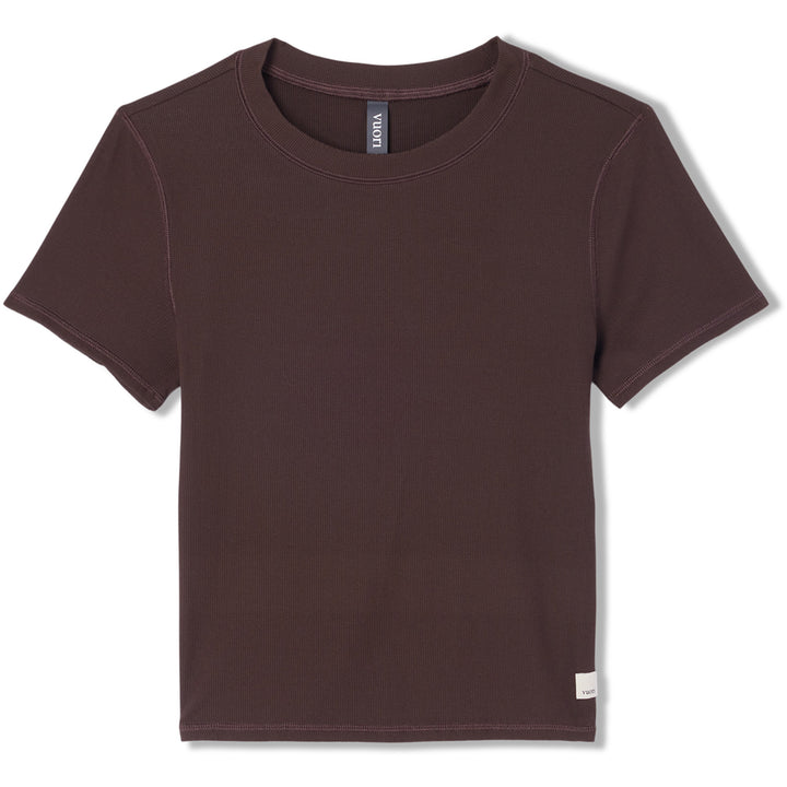 Vuori Pose Fitted T-Shirt - Women's French Roast