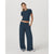 Vuori Pose Fitted T-Shirt - Women's Ocean Blue