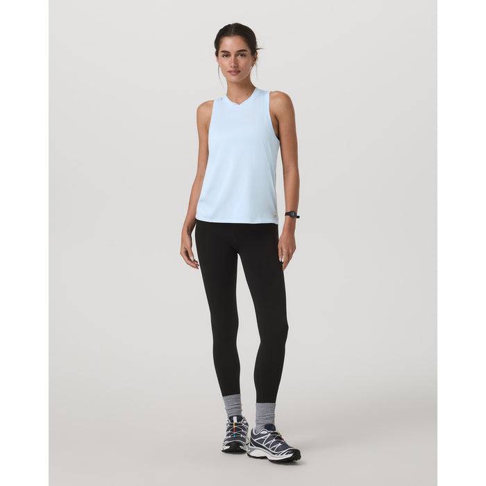 Vuori Energy Top-Long Tank Top - Women's Soft Sky Heather