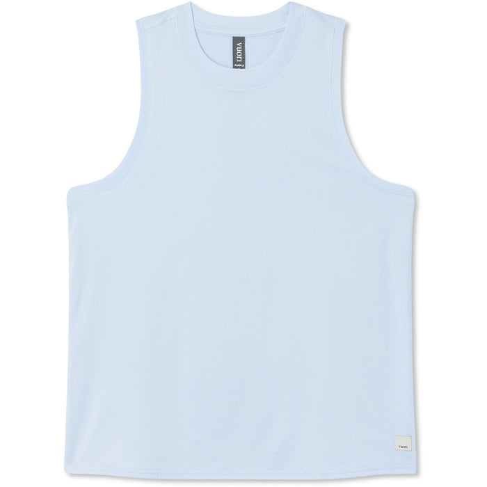 Vuori Energy Top-Long Tank Top - Women's Soft Sky Heather