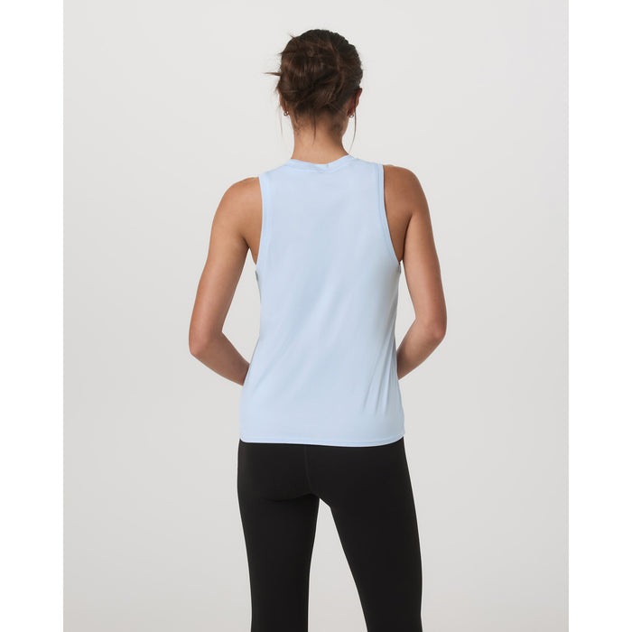 Vuori Energy Top-Long Tank Top - Women's Soft Sky Heather