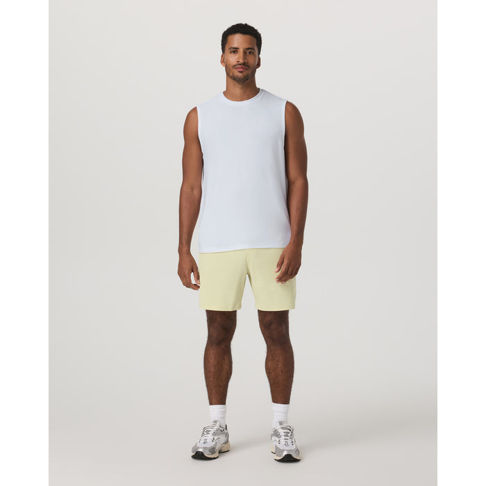 Vuori Banks Session Unlined 7" Shorts - Men's Seed Linen Texture