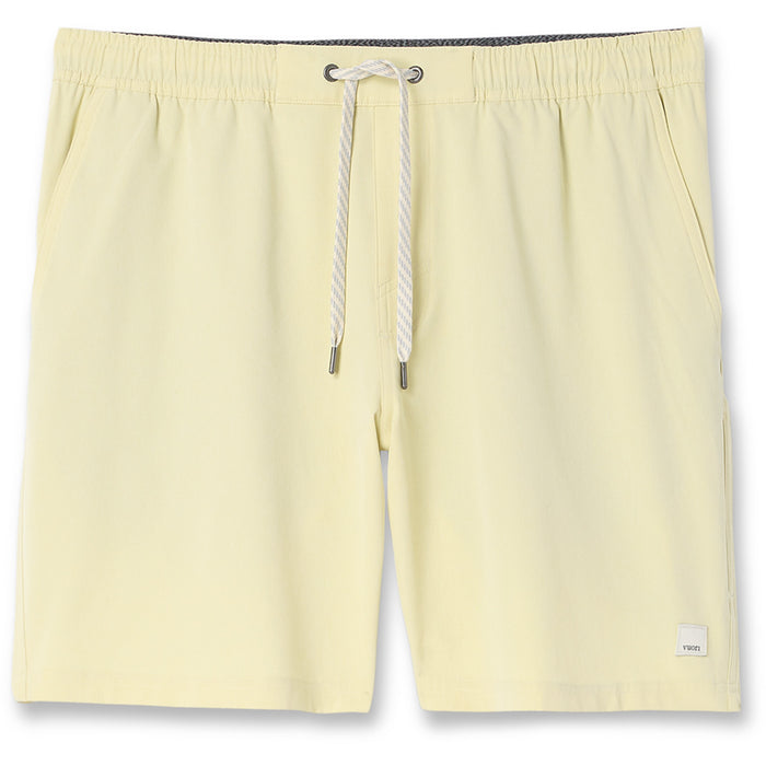 Vuori Banks Session Unlined 7" Shorts - Men's Seed Linen Texture