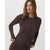 Vuori Long-Sleeve Twin Cardigan - Women's French Roast
