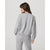Vuori Sedona Seams Crew - Women's Light Heather Grey
