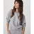 Vuori Sedona Seams Crew - Women's Light Heather Grey