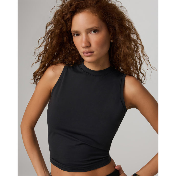 Vuori Halo Muscle Tank Top - Women's Solid Black