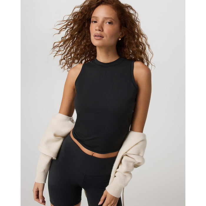 Vuori Halo Muscle Tank Top - Women's Solid Black