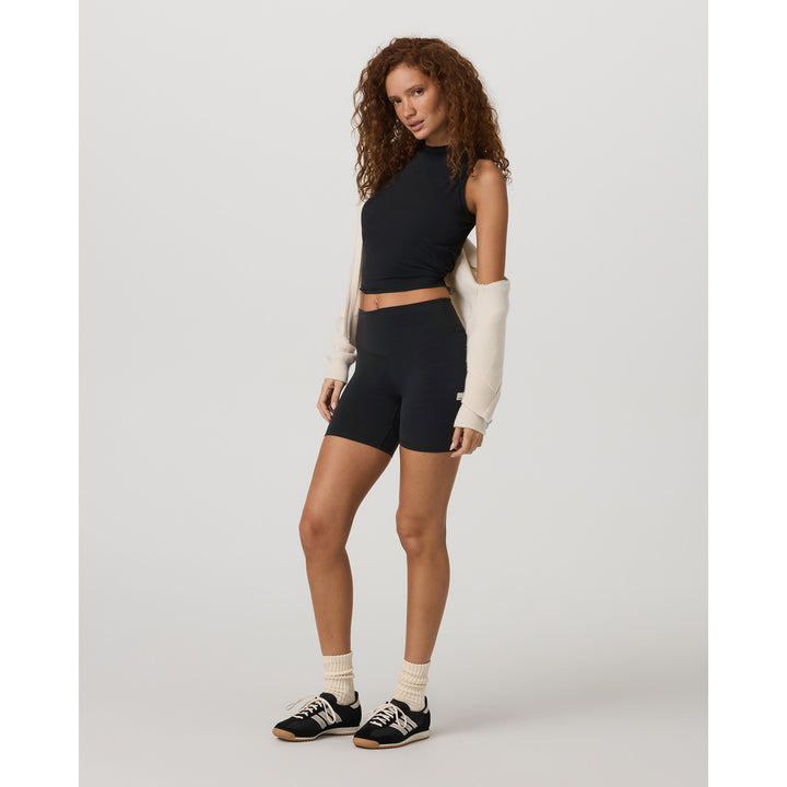 Vuori Halo Muscle Tank Top - Women's Solid Black