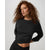 Vuori Halo Modern Crew - Women's Black Heather