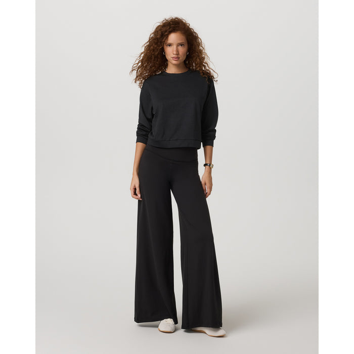 Vuori Halo Modern Crew - Women's Black Heather