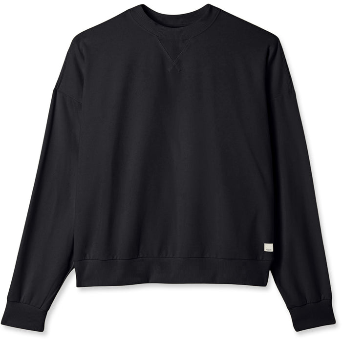 Vuori Halo Modern Crew - Women's Black Heather