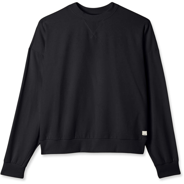 Vuori Halo Modern Crew - Women's Black Heather