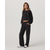 Vuori Halo Modern Straight Leg Pants-Short - Women's Solid Black