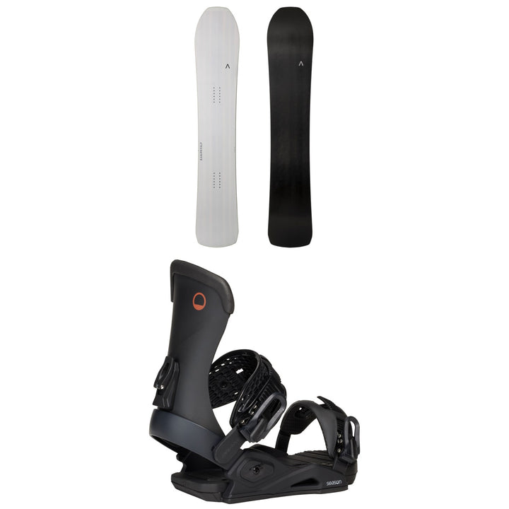 Fjell Snowboards MT 1365 Snowboard + Season Meld Snowboard Bindings 2026