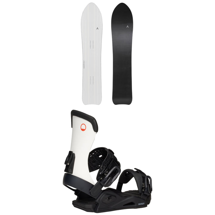 Fjell Snowboards MT Hokkaido Snowboard + Season Meld Snowboard Bindings 2026