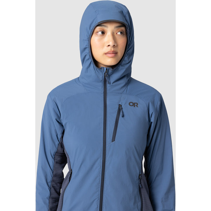 Outdoor Research Deviator Hoodie - Women's Skyline/Atlantic