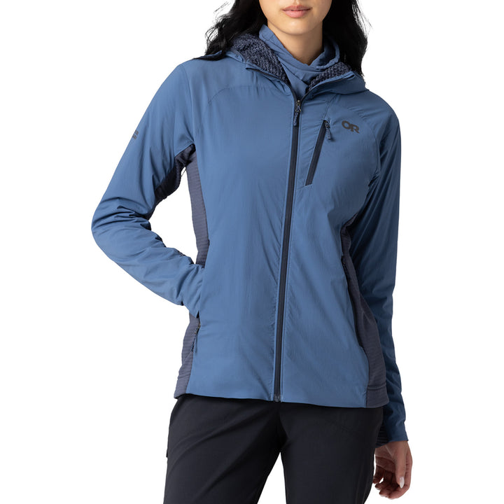 Outdoor Research Deviator Hoodie - Women's Skyline/Atlantic