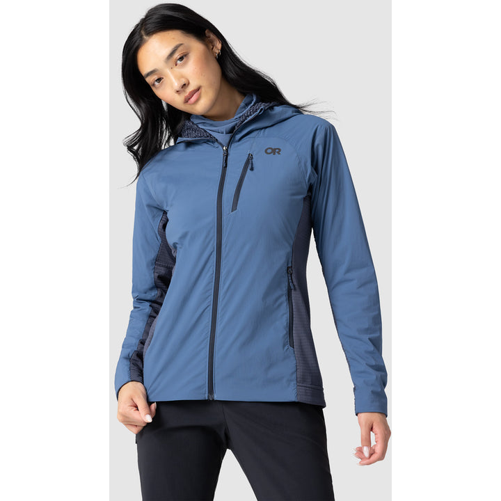 Outdoor Research Deviator Hoodie - Women's Skyline/Atlantic