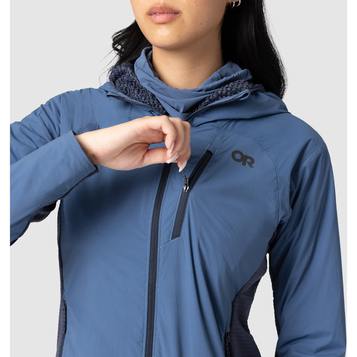 Outdoor Research Deviator Hoodie - Women's Skyline/Atlantic