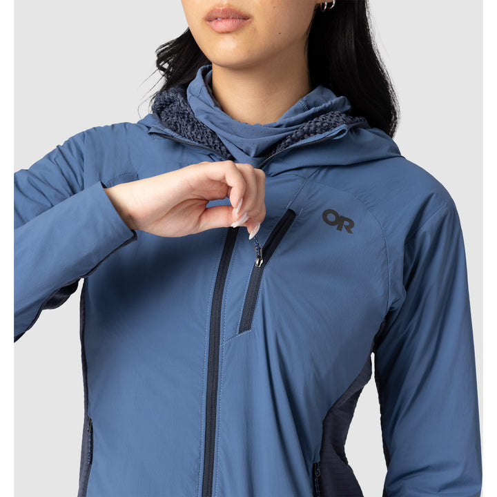 Outdoor Research Deviator Hoodie - Women's Skyline/Atlantic