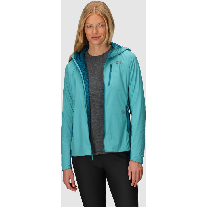 Outdoor Research Deviator Hoodie - Women's Tidepool/Aurora