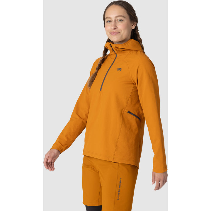 Outdoor Research Freewheel Half-Zip Hoodie - Women's Sedona
