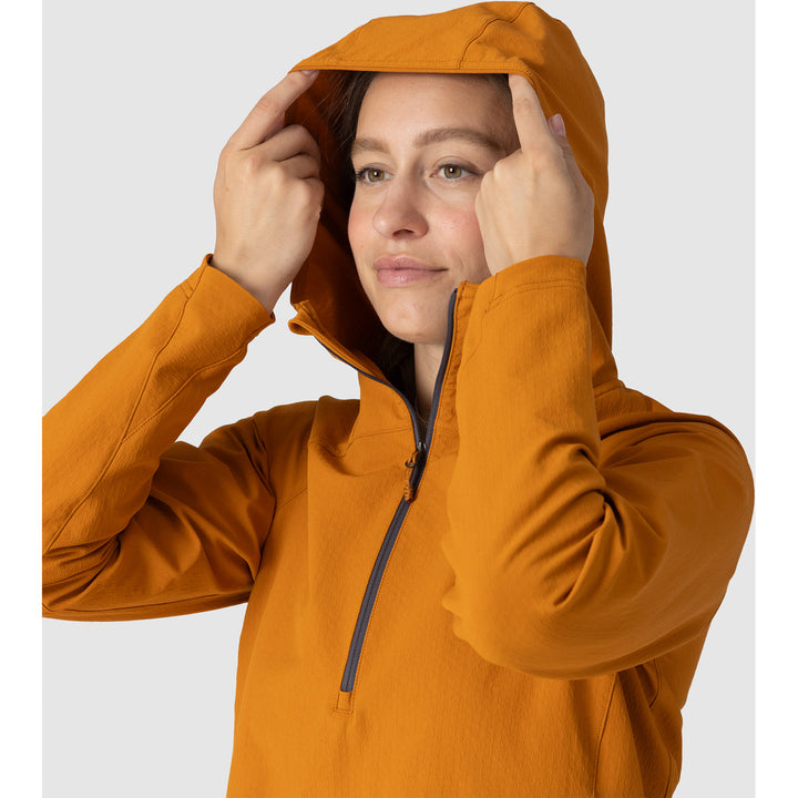 Outdoor Research Freewheel Half-Zip Hoodie - Women's Sedona