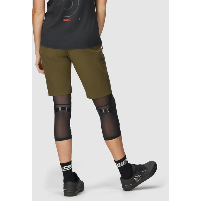 Outdoor Research Freewheel Ride Shorts - Women's Dark Olive