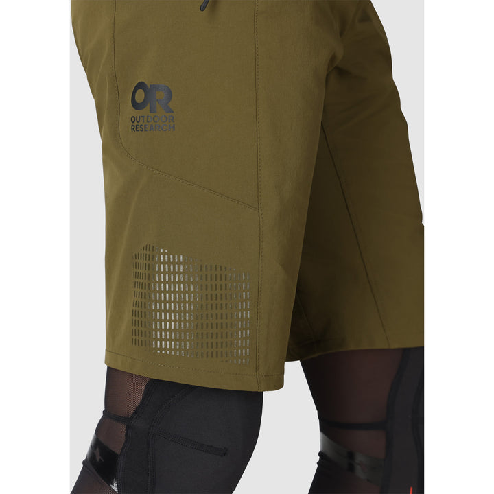 Outdoor Research Freewheel Ride Shorts - Women's Dark Olive