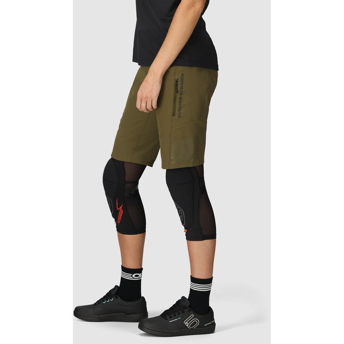 Outdoor Research Freewheel Ride Shorts - Women's Dark Olive