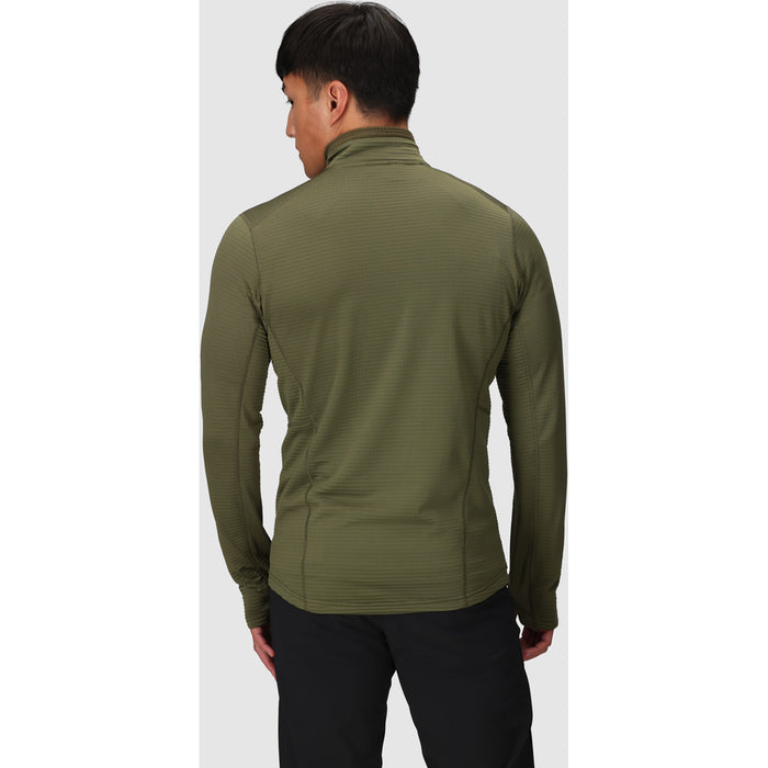 Outdoor Research Vigor Grid Fleece Half Zip - Men's Ranger Green