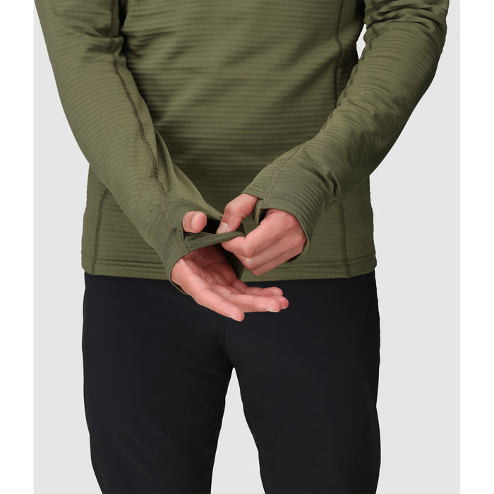 Outdoor Research Vigor Grid Fleece Half Zip - Men's Ranger Green