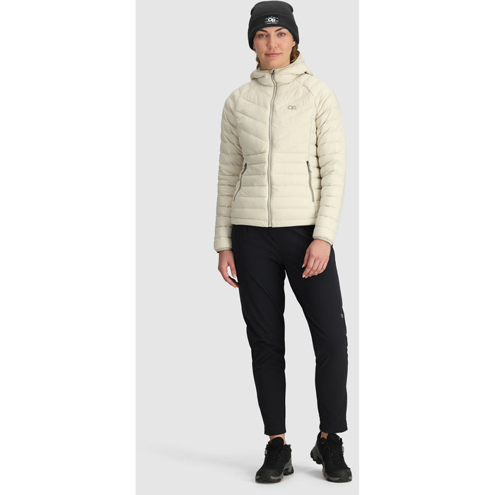 Outdoor Research Transcendent Down Hoodie - Women's Oyster